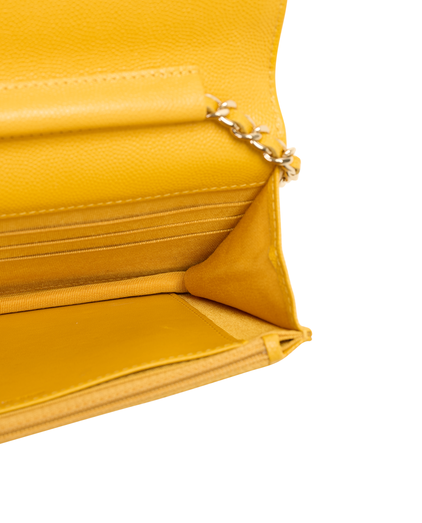 WOC, &pound;2,200, Handbags, Yellow, Caviar Leather, Other view